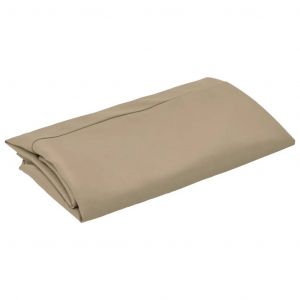 Prolenta Premium - Tissu De Rechange Pour Parasol D&eacute;port&eacute; Taupe 350 Cm - Neuf