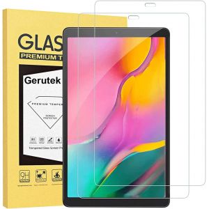 LORANKA-[Lot de 2 protections d'&eacute;cran en verre de qualit&eacute; sup&eacute;rieure pour Samsung Galaxy Tab A 2019 (SM-T290/SM-T295), 8 pouces, Duret&eacute; 9H Ultra transparent Anti-rayures Sans bulles Pour SM Tab A T29 - Neuf