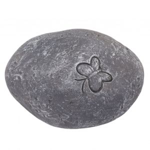 Hjlian Pierre Commemorative Pour Animaux De Compagnie, Pierre Tombale En Resine, Motif Papillon, Pour Chat Et Chien, Cadeau Commemoratif Pour Animaux De Compagnie, Gris - Neuf
