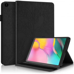 Coque Galaxy Tab A 2019 10.1""Case Housse En Cuir Pu Flip Stand Portefeuille Tablet Etui Coque De Protection Avec Fente Carte Pour Samsung Galaxy Tab A 2019 10.1 Pouce Sm-T510/Sm-T515noir - Neuf