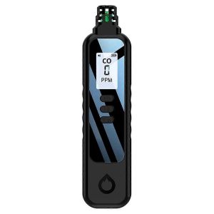 Détecteurs de monoxyde de carbone,écran LCD avec 2 piles AAA (noir) - Neuf