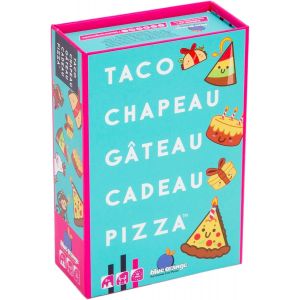Mdy-- Taco Chapeau Gâteau Cadeau Pizza - Cadeau D'anniversaire Idéal - Jeu D'ambiance Fun Et Délirant - Dès 8 Ans, En Famille Ou Entre Amis - Neuf