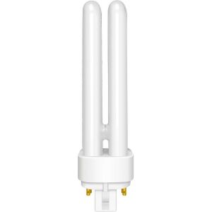 G24q-1 Lampe Fluorescente Compacte 4 Broches,13w Blanc Chaud 2700k,Lampe À Économie D'énergie Double Tube 2u,220v,Non Dimmable - Neuf