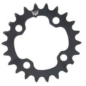 V&eacute;lo 22t Plateau Rond En Acier Au Carbone Pour V&eacute;lo Bcd 104mm 9 Vitesses - Neuf