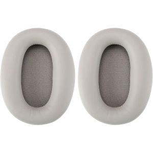 KAL-Paire De Coussinets De Rechange Compatibles Avec Casque Sony Wh-0Xm2 Mdr-0X En Mousse De Cuir Protéiné Pour Écouteurs Gris - Neuf