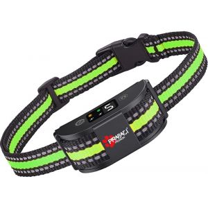 Collier Pour Chien Anti Aboiement | Sûr Et Efficace | 7 Modes | Pour Petit, Moyen & Grand Chien | Vibration Intelligent Et Non Électrique | Marque 100% Française - Neuf