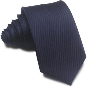 Cravate Homme,6 Cm Cravate Mince Classique Pour Hommes,Cravate Unie Pour Mariage,Cravate D'affaires Formelle,Pour Les Affaires De Fête De Mariage - Neuf