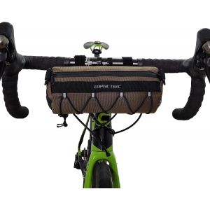 Kal-Sac De Guidon De Vélo,Sac À Dos Pour Gravel,Bikepacking, Sac De Vélo Étanche, Accessoires De Vélo (Doré) - Neuf