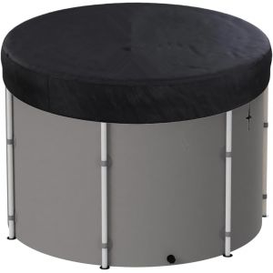 Letnerny-Housse De Bain De Glace Ext&iquest;&iquest;Rieure Housse De Baignoire Pliable En Tissu Oxford 210d Imperm&iquest;&iquest;Able Et Portable Pour Baignoire &iquest;&iquest; Eau Froide - Neuf