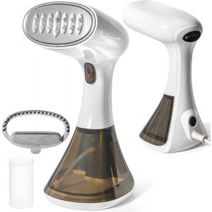 MEVRONISSHOP-D&eacute;froisseur Vapeur, 1600W Fer &agrave; Repasser &agrave; Vapeur, 2 en 1 Fer &agrave; Repasser de Voyage Portable, Chauffage Rapide 20 Secondes avec 3 Niveaux de Vapeur, R&eacute;servoir 320 ml, pour Voyages et Mais - Neuf