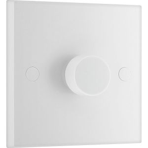 BG Variateur de lumière électrique Double Rond,Blanc,981-0J - Neuf