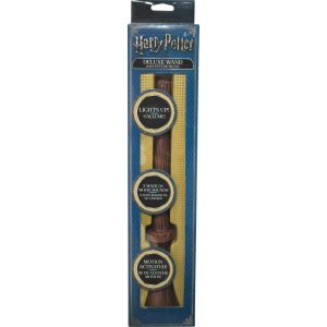 Baguette Lumineuse Harry Potter Avec Sons et Lumi&egrave;res &ndash; 3 Effets Sonores Officiels - Neuf