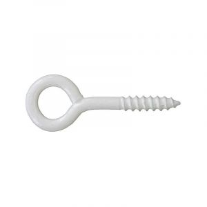 Piton &agrave; Vis, Acier Blanc Rilsanis&eacute;, 3 X16 Sc, 10 Pi&egrave;ces. - Neuf