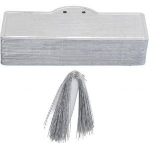 NouvelHorizonstore-tiquette Marqueur d'&Eacute;tiquette pour Pot &Eacute;tanche en Aluminium et M&eacute;tal - Neuf