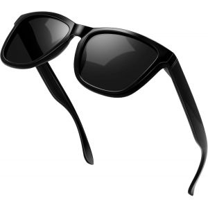 Lunettes De Soleil Homme Et Femme Polarisées Mode Lunette De Soleil Carré Retro Cool Style Léger Protection Uv400 - Neuf
