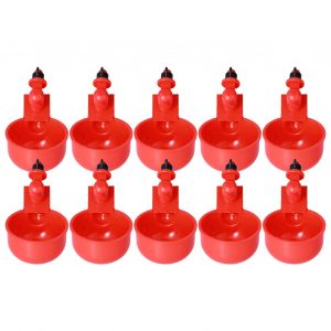Hjlian Abreuvoir Automatique Pour Poulets, Gobelets Suspendus Pour Cailles, Pigeons, Canards, Oies, Oiseaux De Compagnie - Neuf