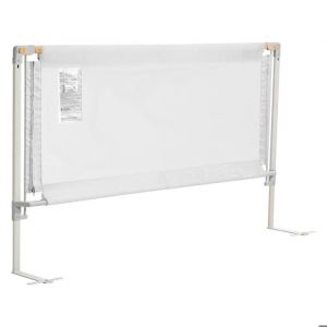 Barrière De Sécurité Pour Lit Enfant-Duoku-Longueur 1,5 M-Structure En Fer Renforcé-Tissu Oxford-Hauteur Ajustable De 68 À 89 Cm - Neuf