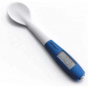 KAL-Cuillère En Silicone Avec Thermomètre Intégré 25 Cm - Neuf
