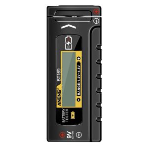 KALANKA-Testeur de Batterie Numérique, Testeur de Piles Universel, Vérificateur de Batterie Universel, Capacité de Pile Portable pour AA AAA C D N 18650 16340 14500 21700 1.2 4.8V 9V Bouton Batteries - Neuf