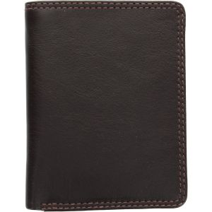 Heritage Collection Harley Portefeuille Compact Bi-Fold En Cuir Rfid Blocage Ht6 Chocolat - Neuf
