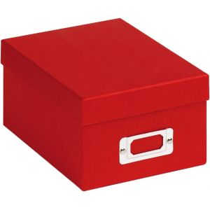 boîtes de rangement rouge 10 x 15 cm Fun FB-115-R - Neuf