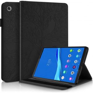 Kalws-Coque Lenovo Tab M10 Plus 10.3 Pouce Etui De Cuir Pu Portefeuille Flip Housse Fente Pour Carte Avec Standing Function Lenovo Tab M10 Fhd Plus (2nd Gen) Tb-X606f Tb-X606x Noir - Neuf