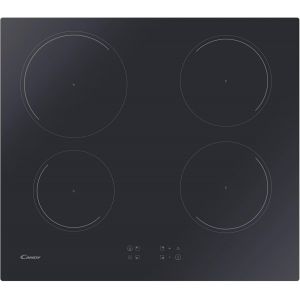 CHECARZHN--NO1-Citt642C/E1 Table De Cuisson À Induction, 4 Feux, Vitrocéramique, À Encastrer, Power Management, Touch, Grill, Verrouillage De Sécurité Enfant, 59 X 55 X 52 Cm, Noir - Neuf