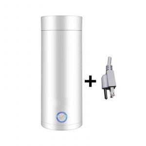 Bouilloire Électrique De Voyage, Bouilloire Portable 400 Ml, Mini Bouilloire Électrique 3 En 1 Avec Fonction Maintien Au Chaud, Blanche - Neuf