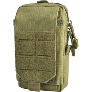Sjzg-Pochette Tactique T&eacute;l&eacute;phone Sacoche Ceinture Poche Molle Gadget Edc Sac Militaire Pour Randonn&eacute;e Cyclisme Voyage (A - Vert) - Neuf