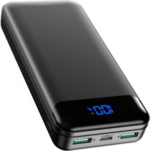 Cmjaagur-Batterie Externe, 27000mah Power Bank Pd 30w Charge Rapide Portable Chargeur, Usb C(Entrée&sortie) Powerbank Compatible Avec Iphone 16 15 14 13 Pro , Samsung, Tablettes, Etc.[M564] - Neuf