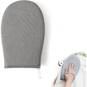 MEVRONISSHOP-Gants de Repassage pour D&eacute;froisseur de V&ecirc;tements avec Boucle pour Les Doigts, Imperm&eacute;able Planche &agrave; Repasser Portable Adapt&eacute; au Repassage des Manches et des Cols (Ronde) - Neuf