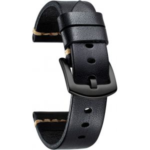 Eryi-Bracelet Montre En Cuir Tanné Dégradé Pour Homme Femme Bracelets De Montres De Remplacement 18mm 20mm 22mm 24mm 26mm Bracelet Montre Rétro Vintage En 7 Couleurs Avec Boucle En Acier - Neuf