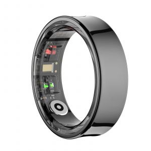 Bague Connectée Or Suivi Santé Sport Bluetooth 5.2 Étanche Longue Autonomie Noir Yonis - Neuf