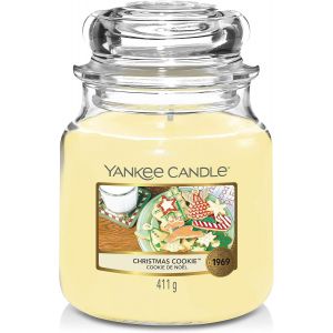 Candle bougie jarre parfumée | moyenne taille | Cookie de Noël | jusqu`à 75 heures de combustion - Neuf