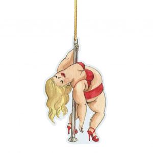 Dr&ocirc;le De Pose De No&euml;l, Pendaison D&eacute;corations Pendentif Acrylique Avion - Neuf