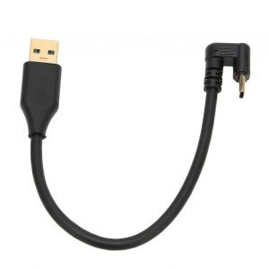 C&acirc;ble USB 5Gbps USB 3.0A m&acirc;le AMC vers TypeC Type U coud&eacute; C&acirc;ble de donn&eacute;es ABS pour la synchronisation des donn&eacute;es de charge - Neuf