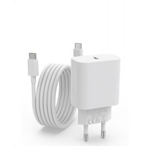 JGD-Chargeur USB C, c&acirc;ble USB C, certifi&eacute; Apple MFi, c&acirc;ble de charge pour iPhone 16/15 Pro Max 15/16 Plus, iPad, bloc d'alimentation, chargeur rapide, prise USB, adaptateur USB, blanc - Neuf