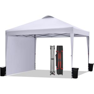 Ulteronixshop-Tonnelle Pliante 3x3 Imperm&eacute;able &iquest; Barnum Pliant Ext&eacute;rieur avec Protection UV 50+, R&eacute;sistant &agrave; l'eau, Facile &agrave; Installer, Id&eacute;ale pour Jardin, Camping et &Eacute;v&eacute;nements en Plein Air - Neuf