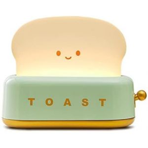 Bnhgc-Veilleuse Enfant Toast Led Veilleuse Bébé Rechargeable Lampe De Chevet Enfant Luminosité Et Réglables Kawaii Deco Chambre Cadeau Anniversaire De Noel Pour Garcon, Bebe Et Fille - Neuf