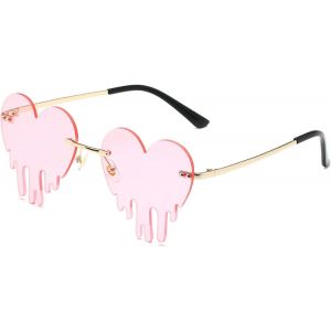 Fdjhy-Lunettes De Soleil Vintage En Métal Sans Monture Pour Femme Et Homme - Neuf