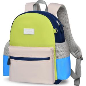 Sac à Dos Enfants avec Nom Sac D'école Maternelle Cartable Fille Garçons Personnalisé Sacs Randonnée Enfant Sacs Scolaires Filles 3 - 6 Ans avec Sangle Poitrine et Réflecteurs Backpack Voyage Bag - Neuf