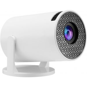 CHECARZHN--NO1-Mini Projecteur, Projecteur Portable Full Hd 1080P Avec Rotation À 270 °, Correction Automatique Du Trapèze, Zoom Manuel, Projecteur De Film Extérieur Pour Téléphone Portable Usb - Neuf