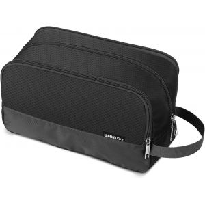 TZF-Trousse de Toilette Homme Sac de Toilette Accessoires de Voyage Trousse Maquillage Femme Organisateurs de Toilettes(Noir) - Neuf