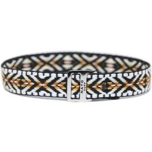 Eryi-- Bracelet Ruban Ethnique 10mm - Fait Main En France Bijou Homme Ou Femme Ajustable - Neuf
