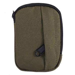 Ceinture Pochettes Range-Monnaie En Nylon Strap-On De Conception, De Fermeture S&eacute;curis&eacute; D'acc&egrave;s Rapide, La Taille Du Portefeuille De Camping 3.94x2.56x0.39 Pouces - Neuf