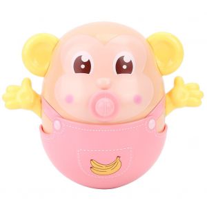Jouet De Dentition Amphibie Flottant Pour Bebe Et Enfant, Hochet Et Clochette (Rose) - Neuf