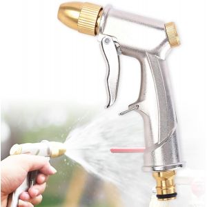 ERSAN-Pistolet Arrosage,Pistolet D'arrosage Métal,Pulvérisateur de Pistolet à eau Haute Pression pour Laver la Voiture,Arrosage de Jardin - Neuf