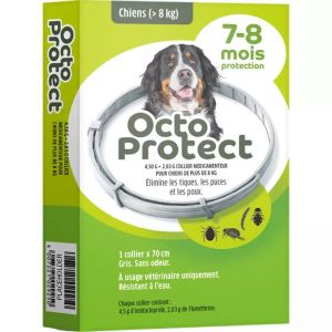 Octoproctect Collier Antiparasitaire Moyen & Grand Chien - Neuf