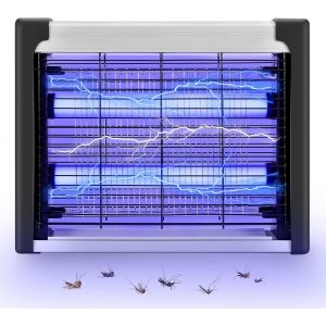 KALANKA-Lampe Anti Moustique, Lampe UV Anti Moustique Électrique, Tue Mouche Electrique 4W, Insectes Electrique LED, Piège à Moustique Tueur pour Maison Bureau, Efficace Portée 80m² - Neuf