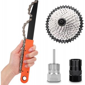 Arrache Manivelle Velofouet De Chaîne De Vélo Avec Extracteur De Pignon Et Extracteur Ensemble De Fouet Et Extracteur De Chaîne D'extracteur De Cassette Universel Extracteur De Manivelle - Neuf